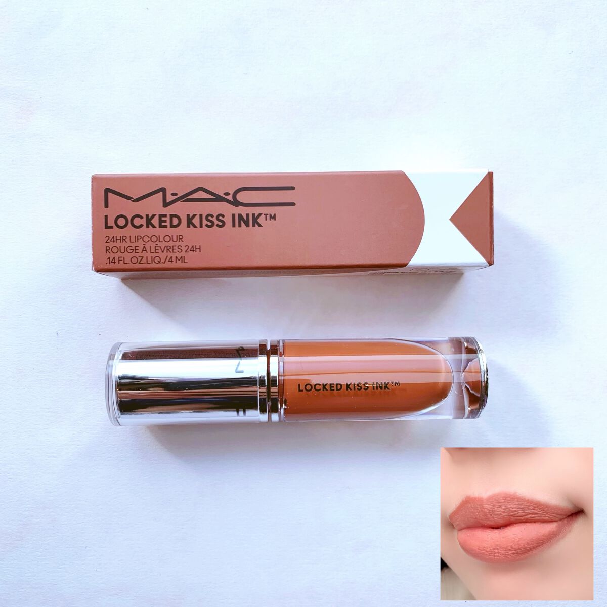 M·A·C ロックド キス インク リップカラー/M・A・C/口紅を使ったクチコミ(4枚目)
