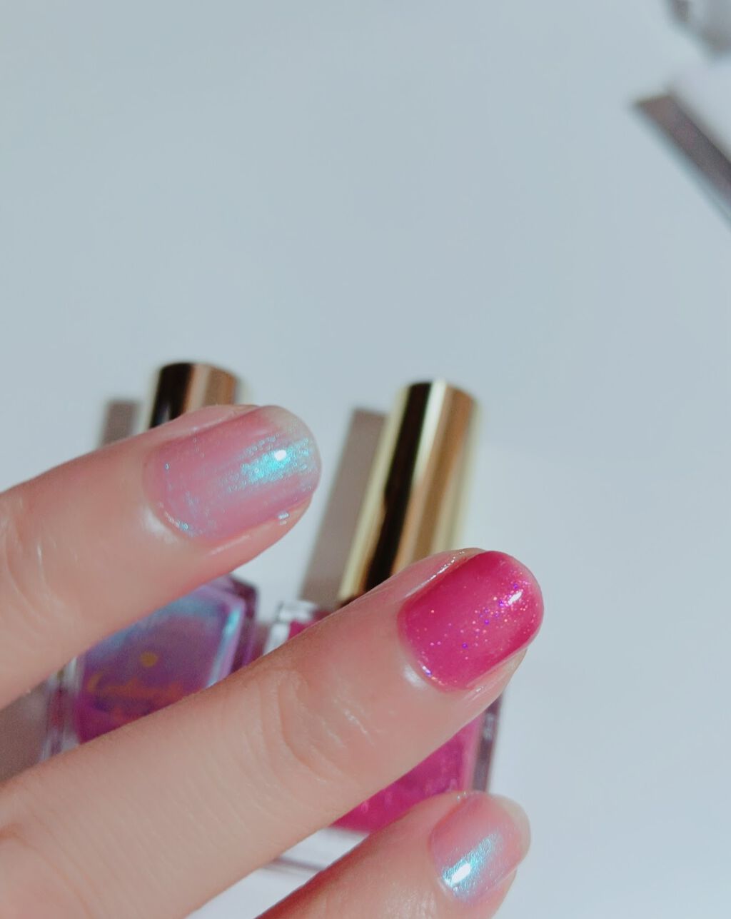 カラフルネイルズ/キャンメイク/マニキュアを使ったクチコミ（2枚目）