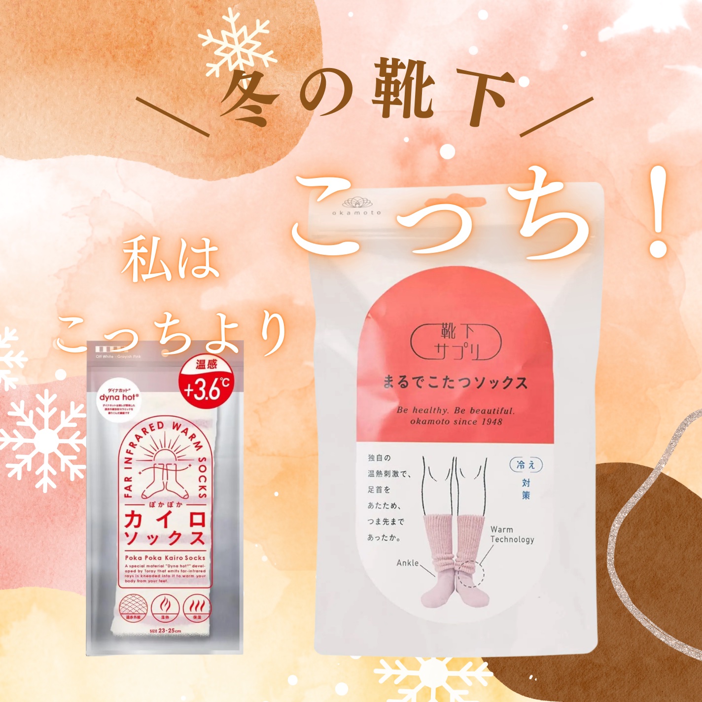 靴下サプリ まるでこたつ レディース ソックス/靴下サプリ/暖かい靴下を使ったクチコミ（1枚目）