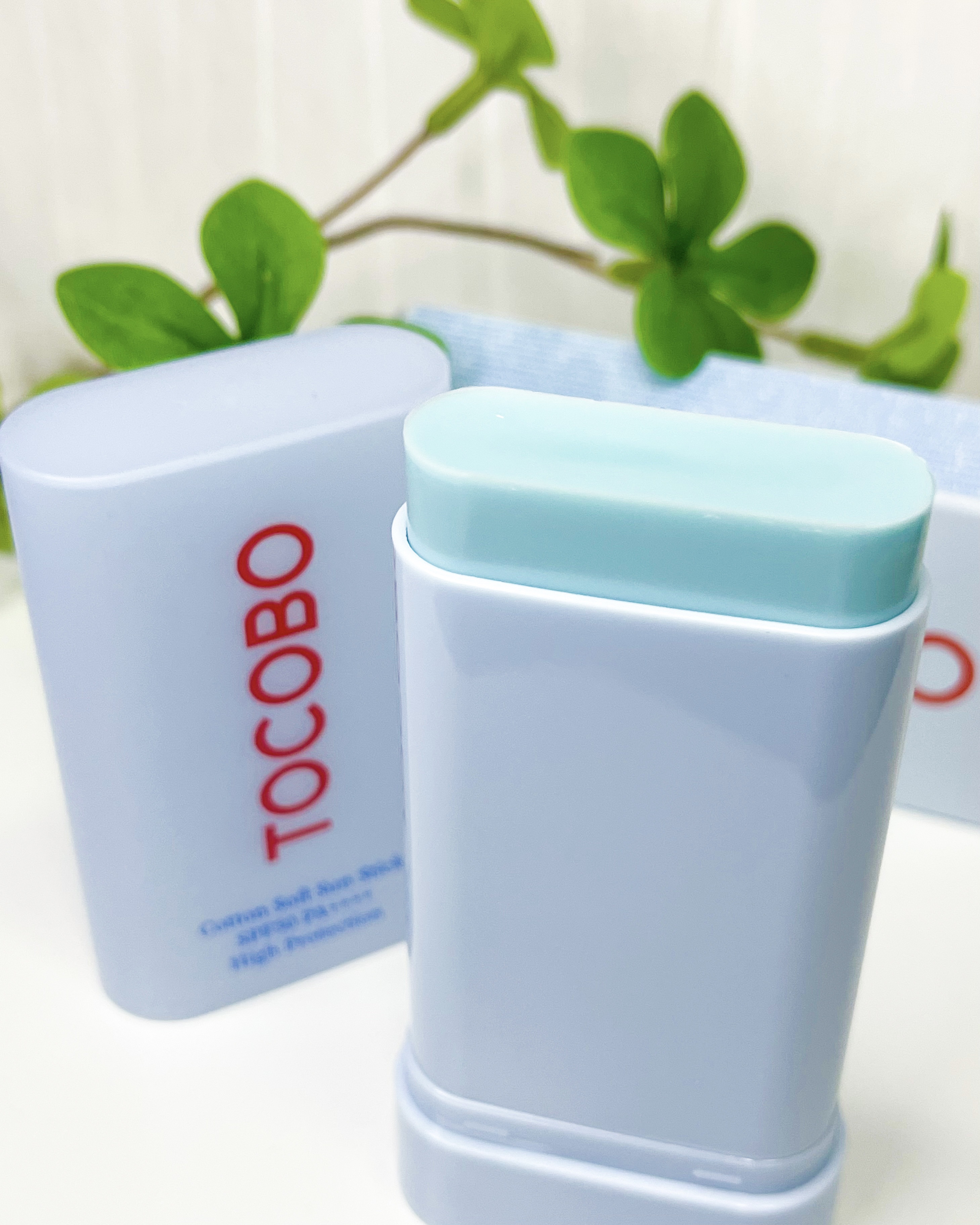 コットンソフトサンスティック/TOCOBO/日焼け止めスティックを使ったクチコミ（2枚目）