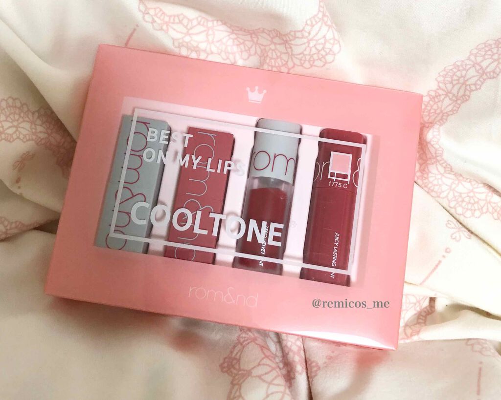 ジューシーラスティングティント/rom&nd/リップティントを使ったクチコミ（1枚目）