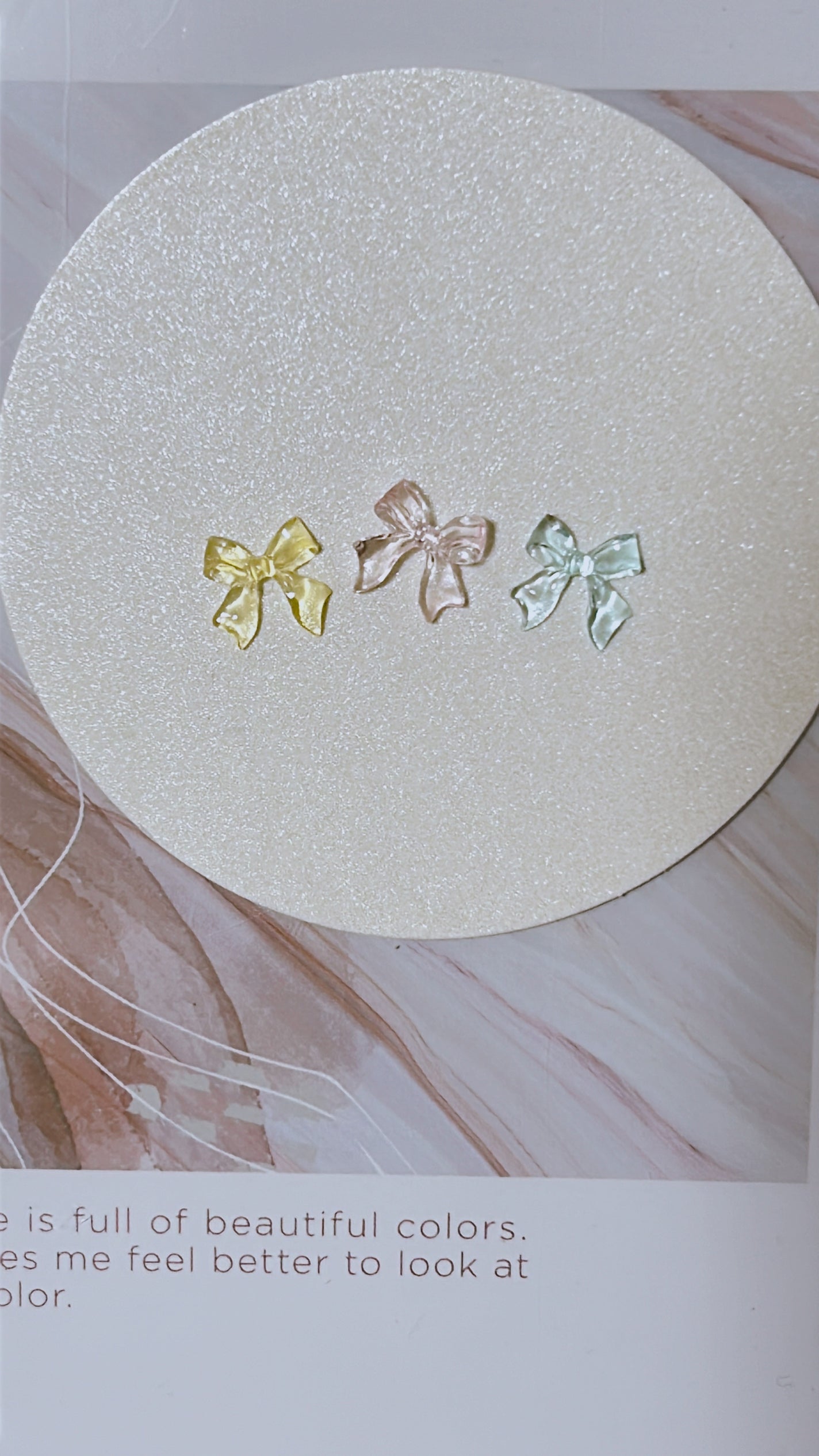 nail_c_tip フォロバ on LIPS 「ハンドメイドコーナーにあったリボンパーツを見つけました^^3色..」(3枚目)