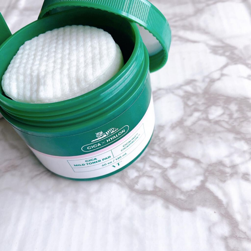 CICA マイルドトナーパッド/VT/トナーパッドを使ったクチコミ(1枚目)