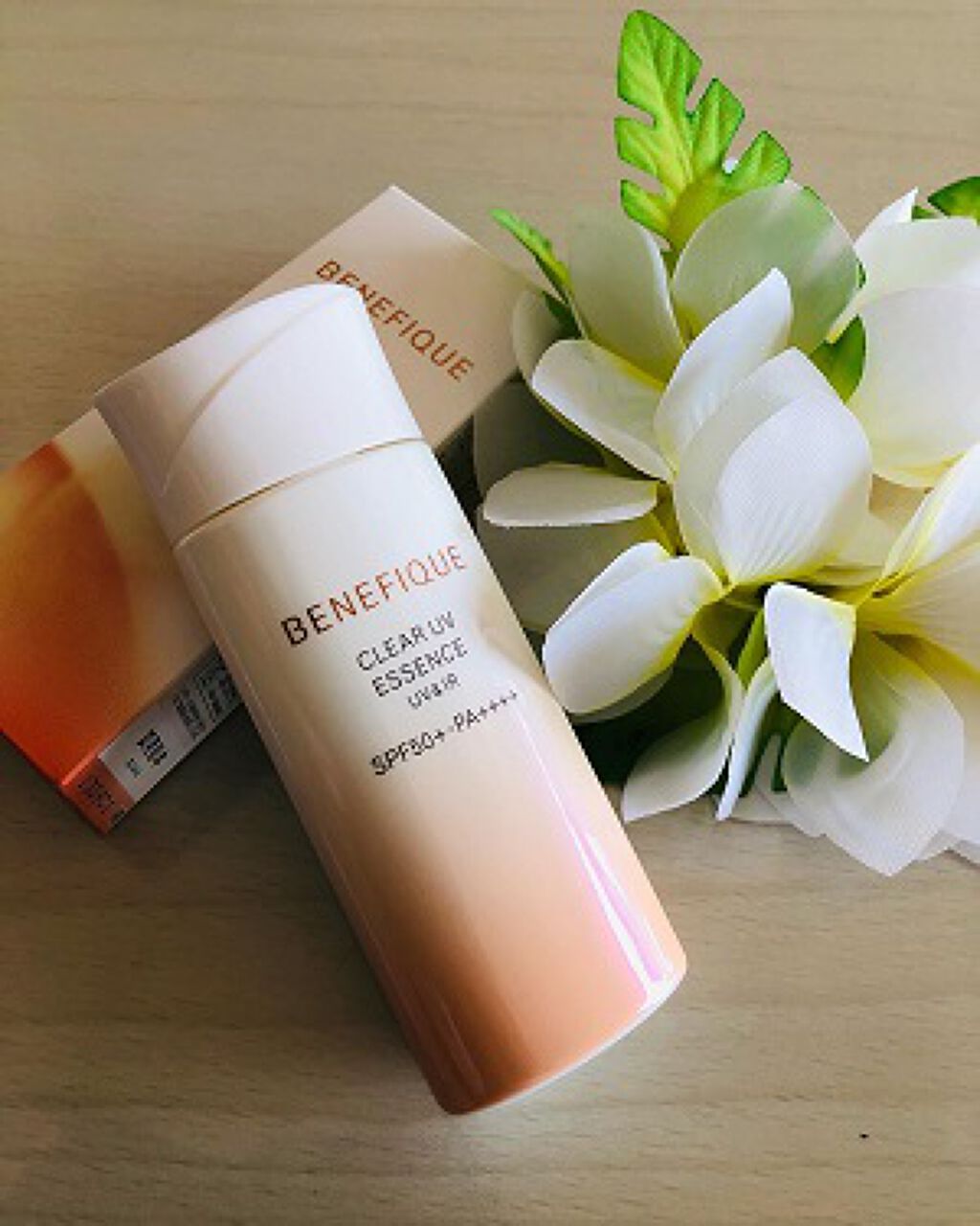 ベネフィーク クリア UV エッセンス(UV&IR)/BENEFIQUE/日焼け止めローションを使ったクチコミ(1枚目)