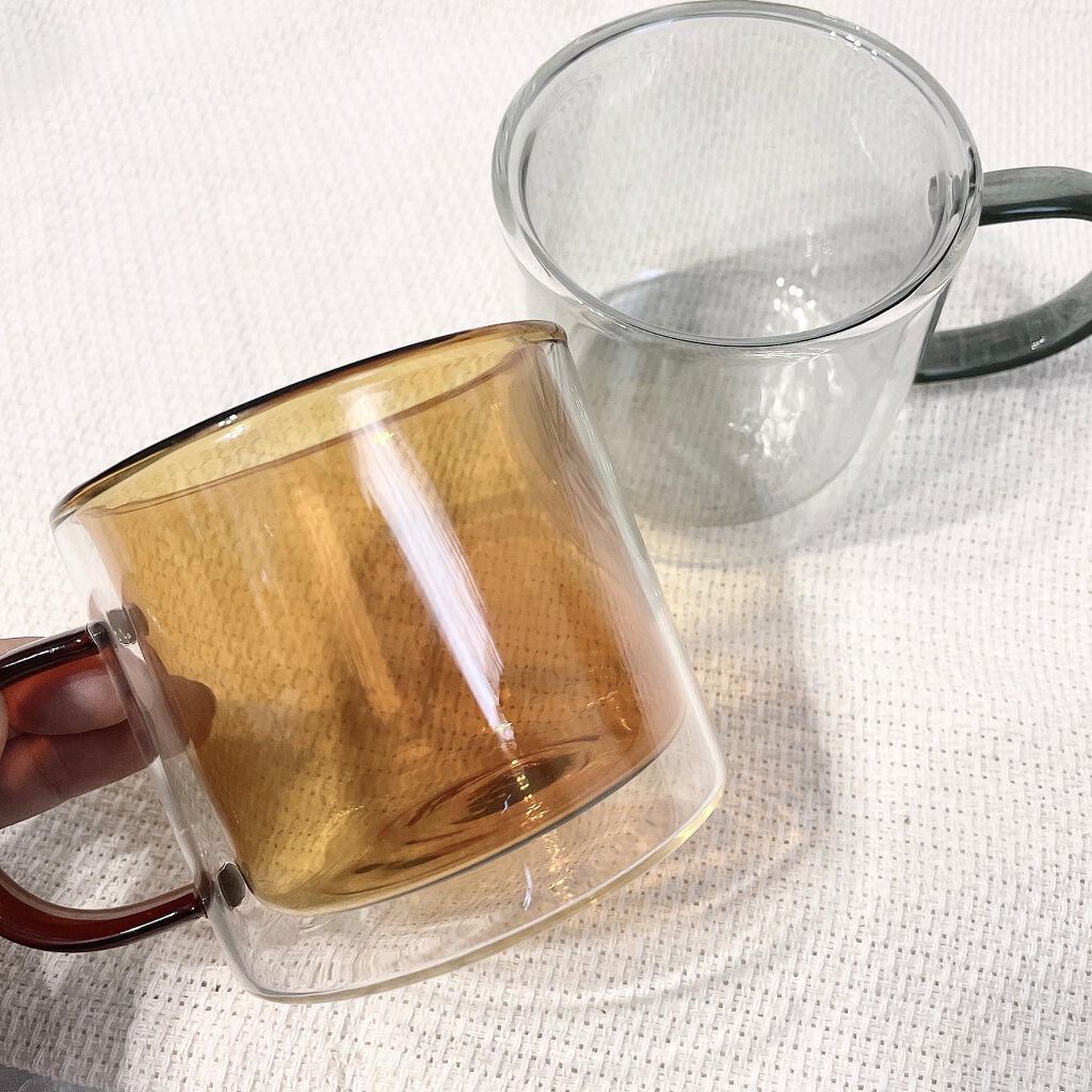 ダブルウォールグラス/DAISO/その他を使ったクチコミ(4枚目)