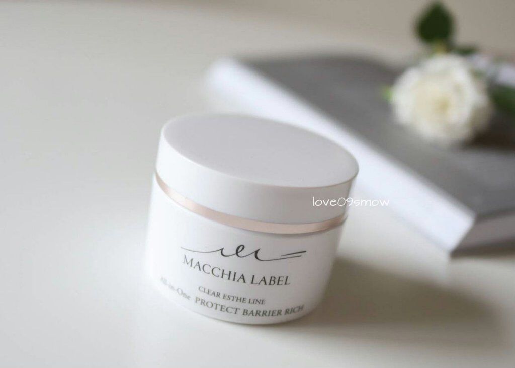 薬用プロテクトバリアリッチ/Macchia Label/オールインワン化粧品を使ったクチコミ（1枚目）