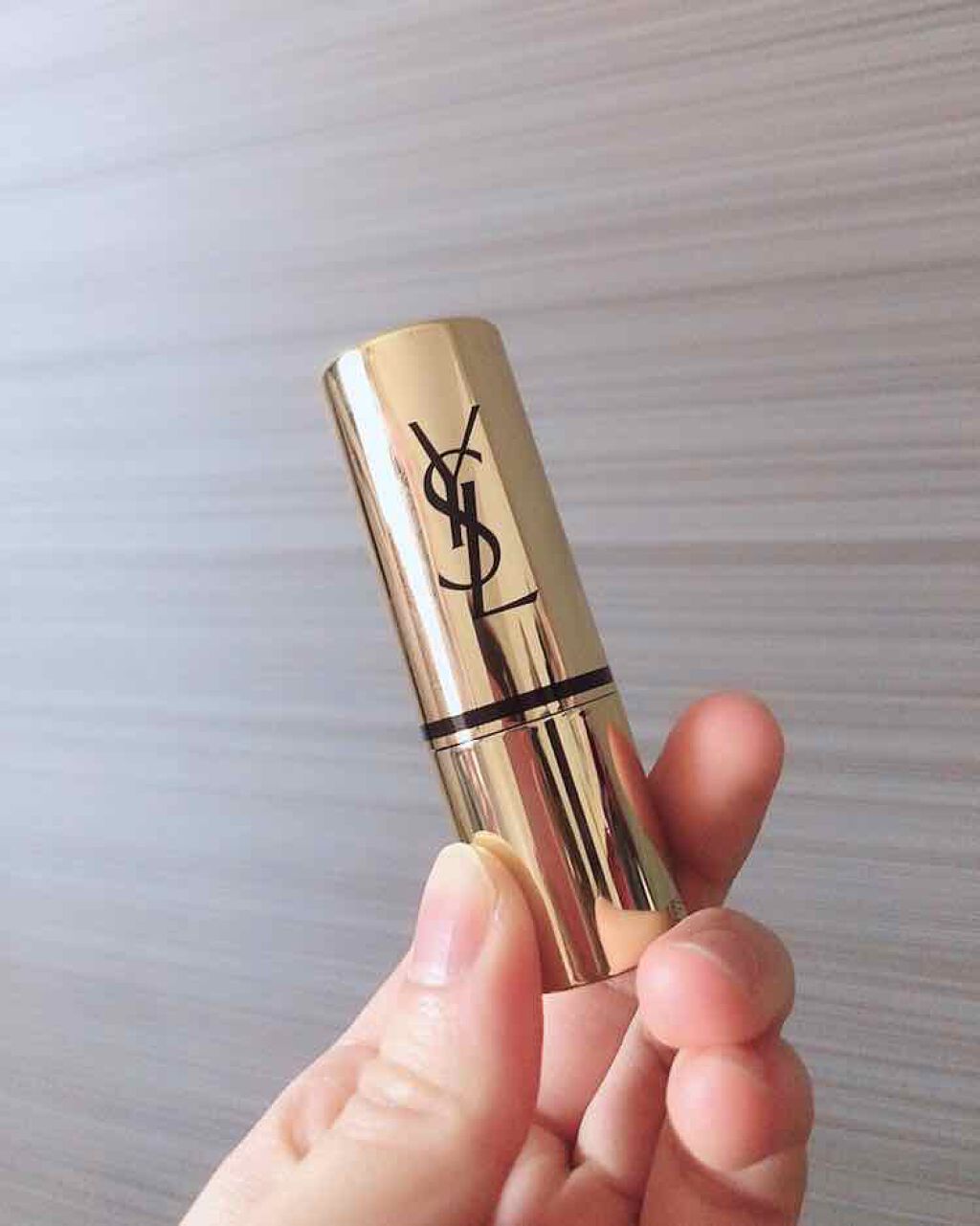 ラディアント タッチ シマー スティック/YVES SAINT LAURENT BEAUTE/ジェル・クリームチークを使ったクチコミ(1枚目)