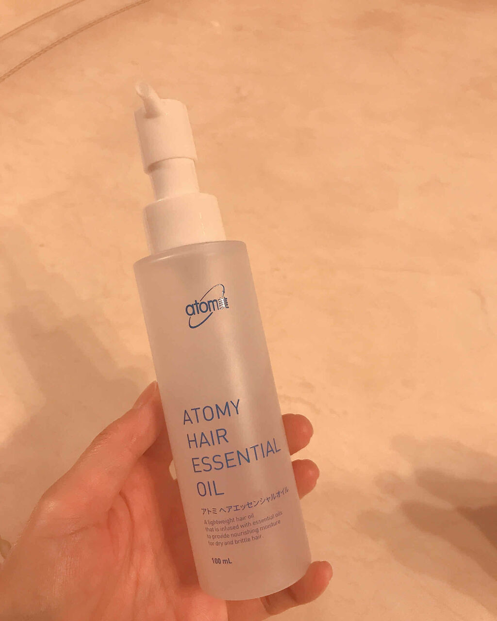 アトミ ヘアエッセンシャルオイル/atoｍ美/ヘアオイルを使ったクチコミ（1枚目）