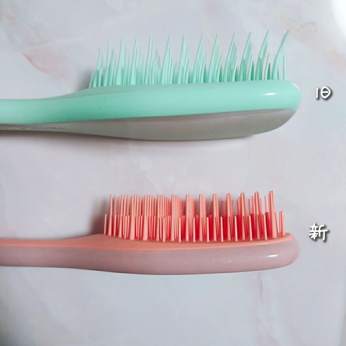 タングルティーザー ザ・アルティメットディタングラー ミニ/TANGLE TEEZER/ヘアブラシを使ったクチコミ(4枚目)