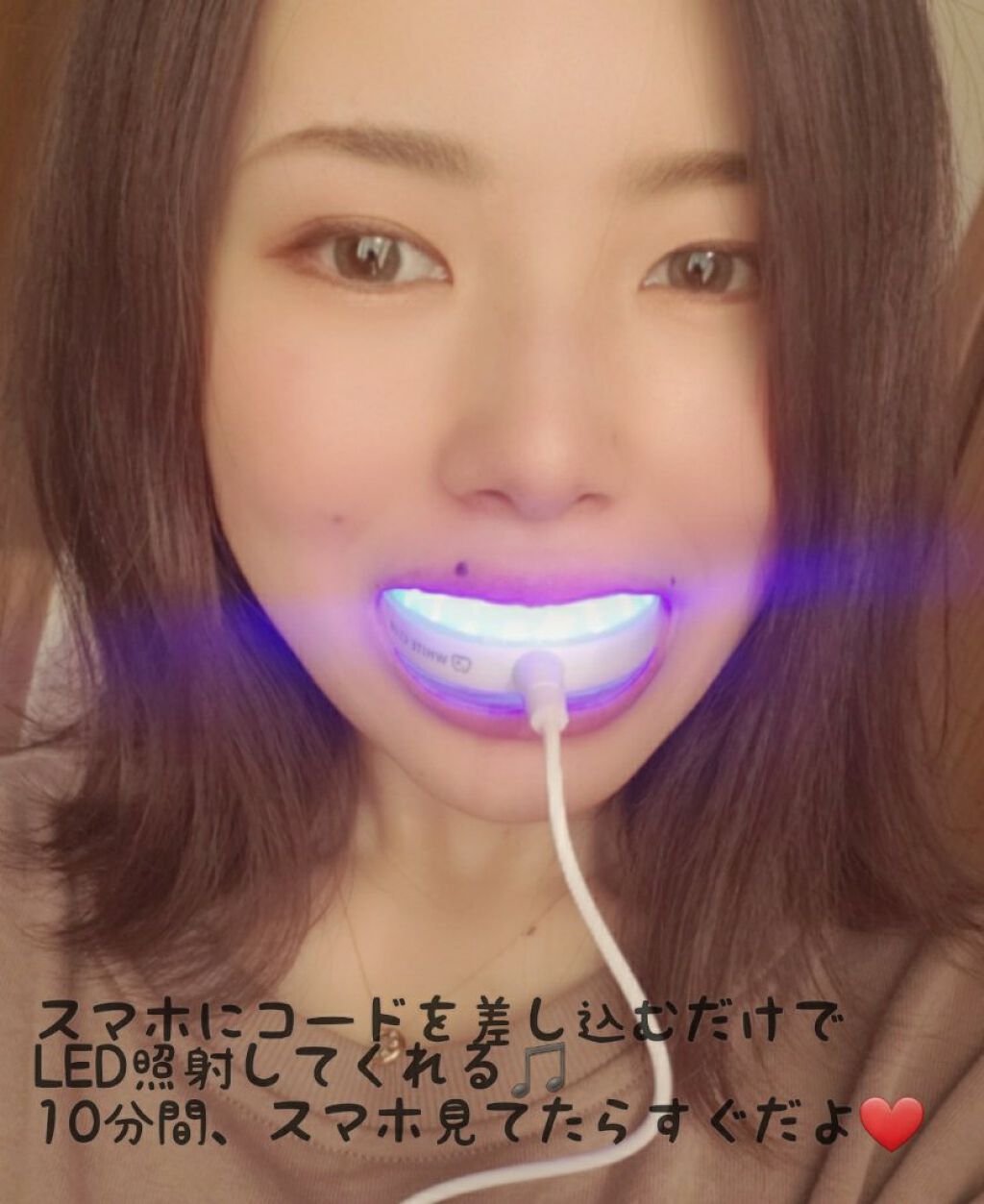 スパークリングイレーサー ホワイトタブレット/WHITE CLUB/その他オーラルケアを使ったクチコミ（2枚目）