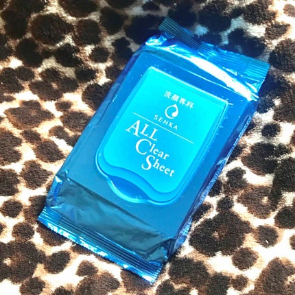 すっぴん磨きクレンジングシート/SENKA(専科)/クレンジングシートを使ったクチコミ(1枚目)