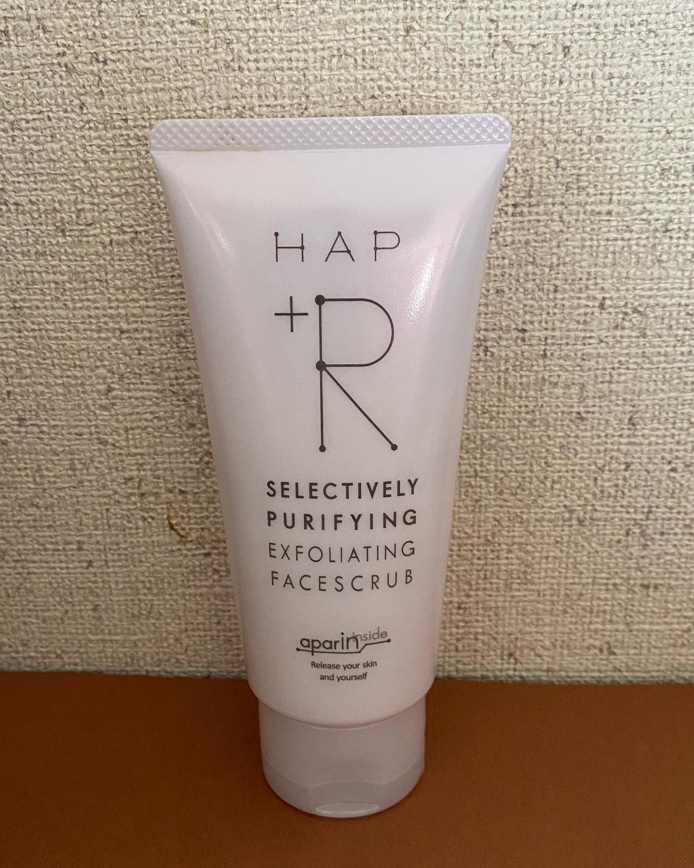 フェイススクラブ /HAP+R/スクラブ・ゴマージュを使ったクチコミ(1枚目)
