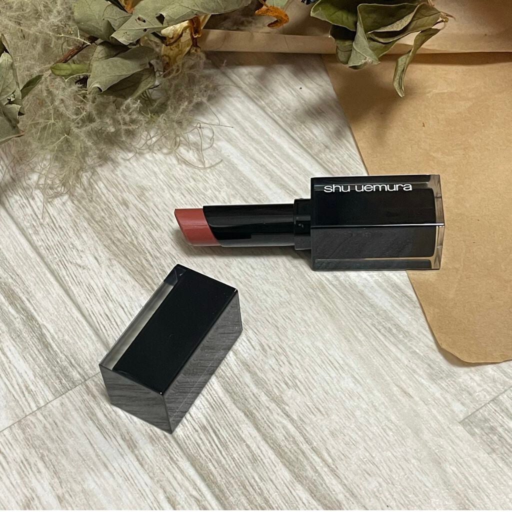 ルージュ アンリミテッド マット/shu uemura/口紅を使ったクチコミ(3枚目)