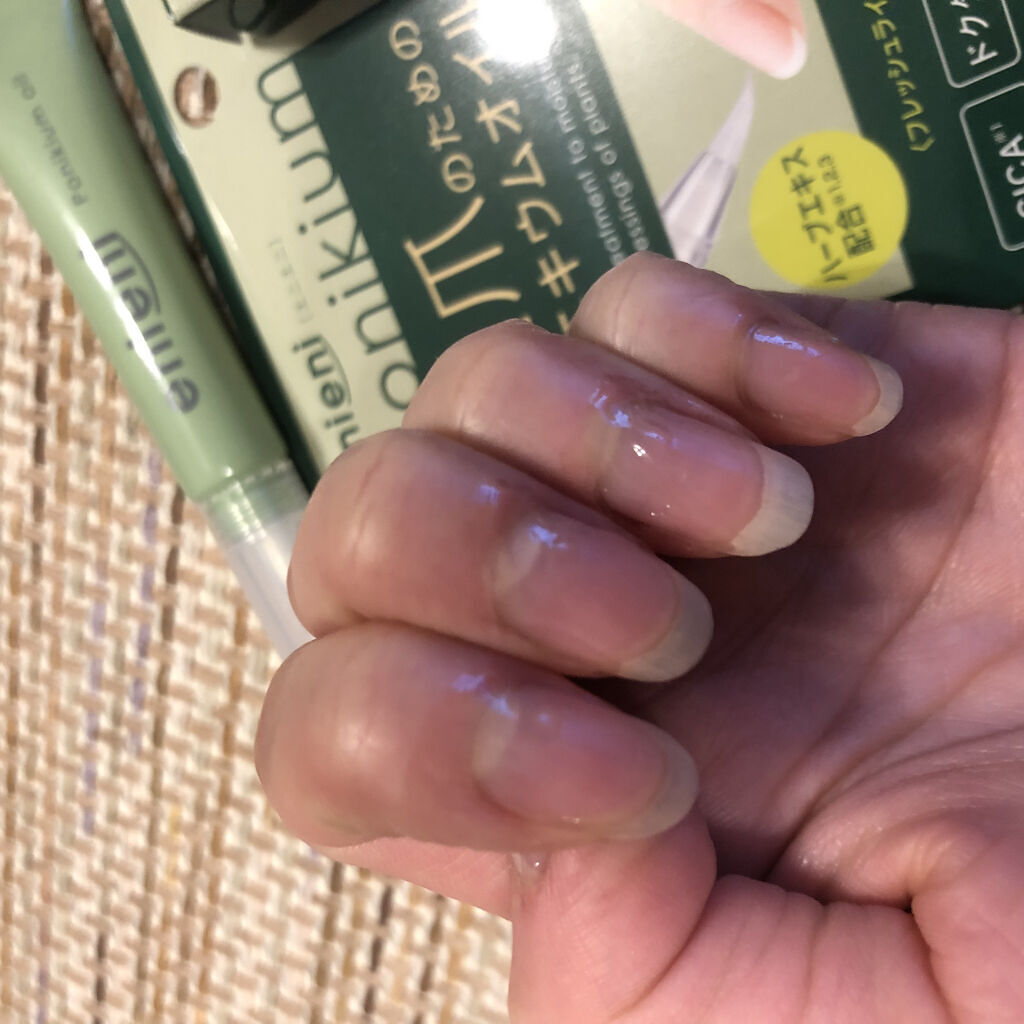 ポニキウムオイル/enieni /ネイルオイル・トリートメントを使ったクチコミ（3枚目）