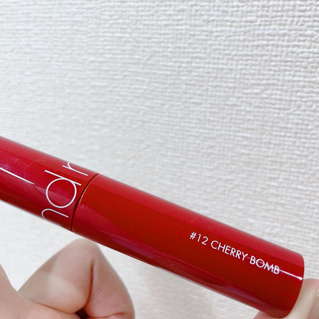 ジューシーラスティングティント/rom&nd/リップティントを使ったクチコミ(1枚目)