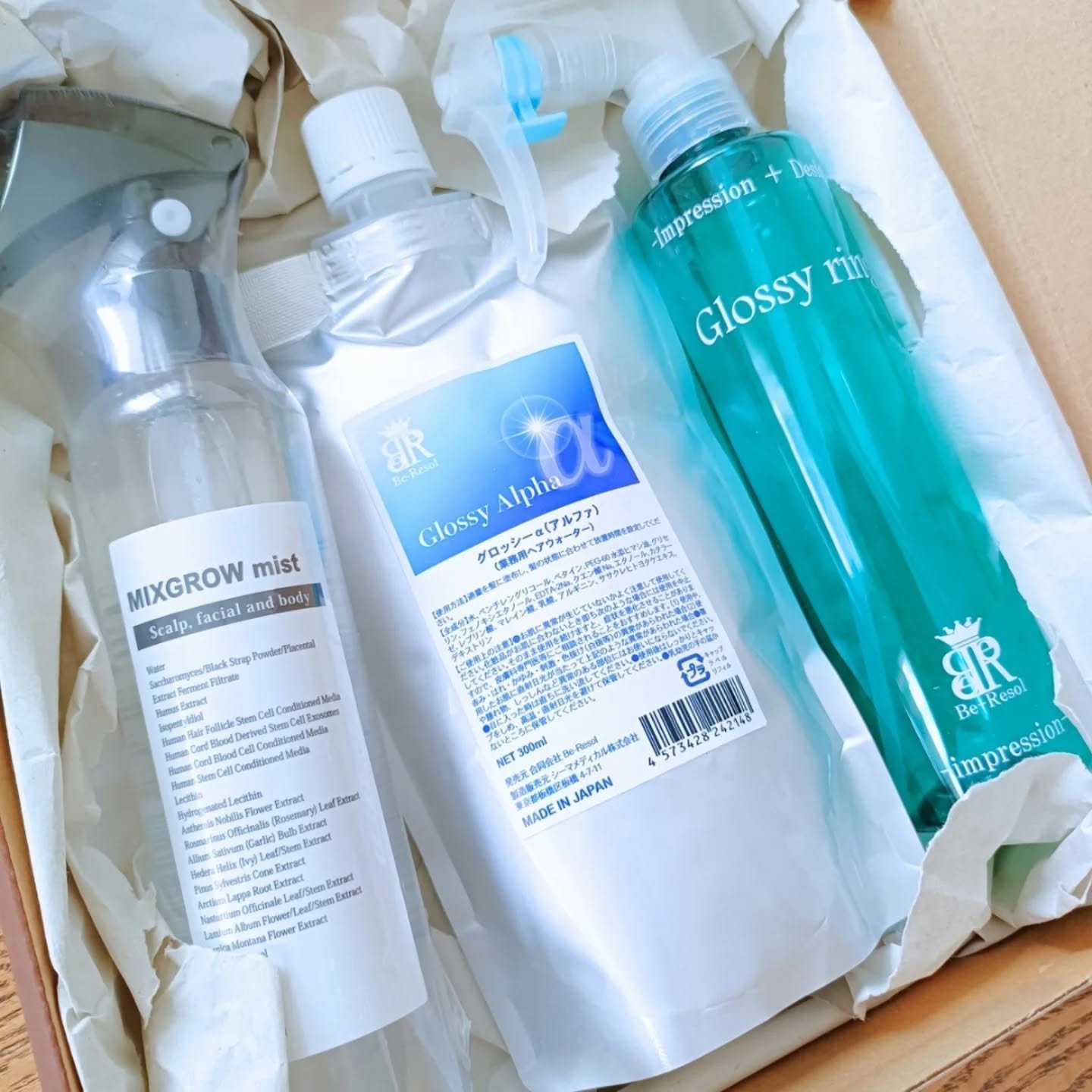 Wスキャルプケアset/Be-Resol/その他スタイリングを使ったクチコミ（1枚目）