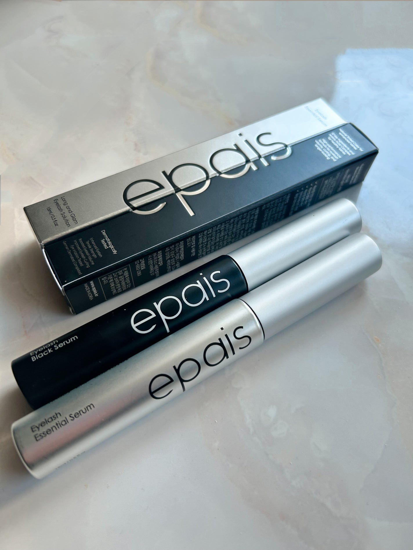 アイラッシュエッセンシャルセラム/epais/まつげ美容液を使ったクチコミ(2枚目)