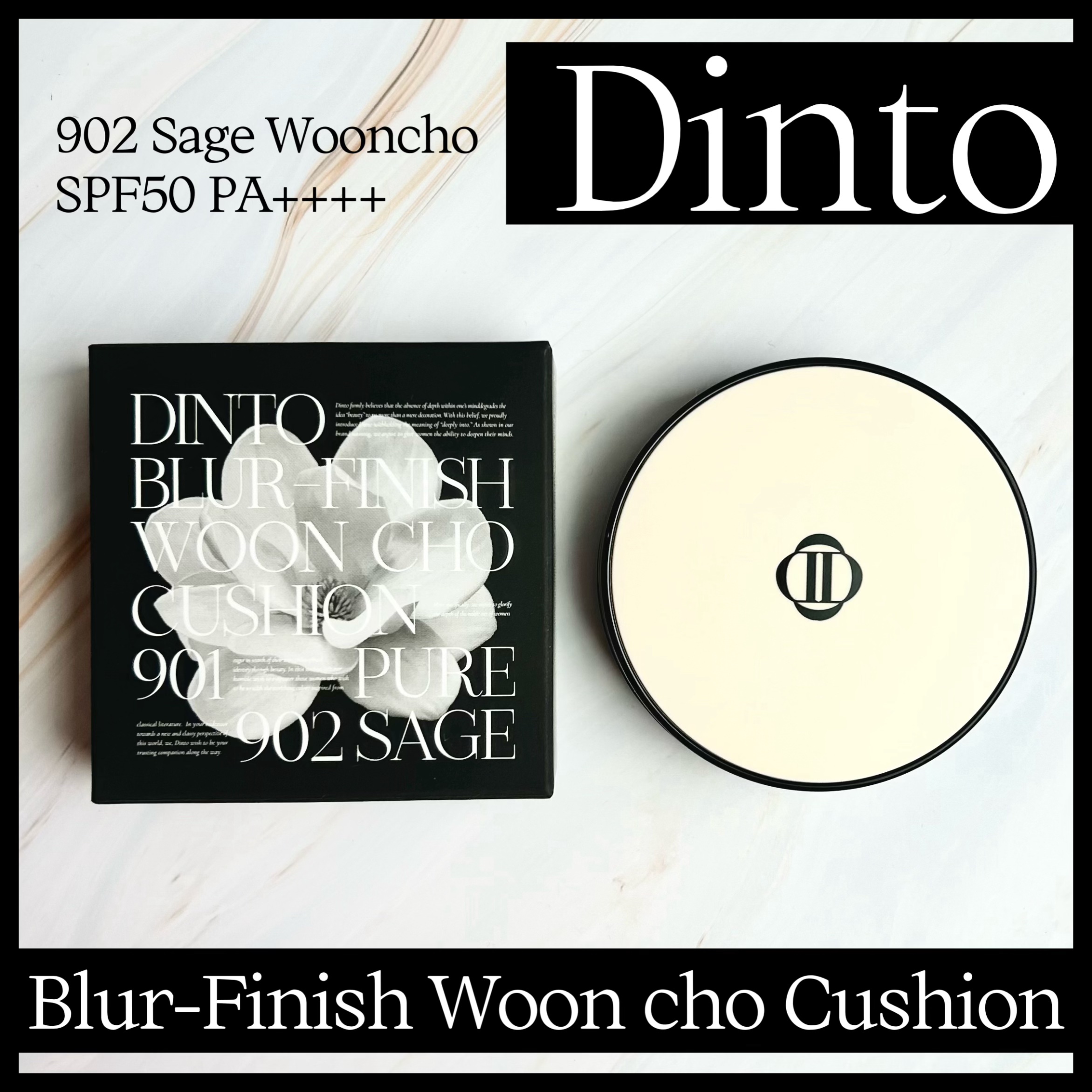 ブラーフィニッシュ雲楚クッション/Dinto/クッションファンデーションを使ったクチコミ（1枚目）