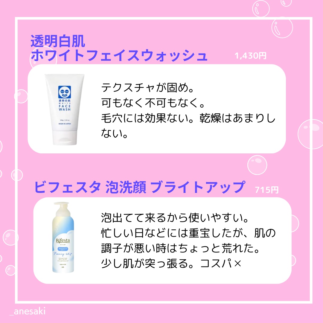 泡洗顔 ブライトアップ/ビフェスタ/泡洗顔を使ったクチコミ（2枚目）