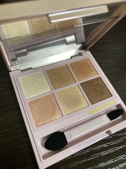オーラクリエイション/BLEND BERRY/アイシャドウパレットを使ったクチコミ(1枚目)