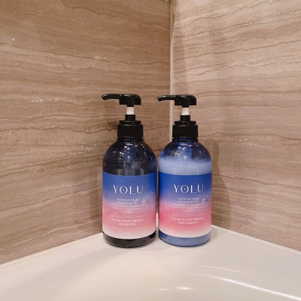 カームナイトリペアシャンプー/トリートメント/YOLU/市販シャンプーを使ったクチコミ(3枚目)