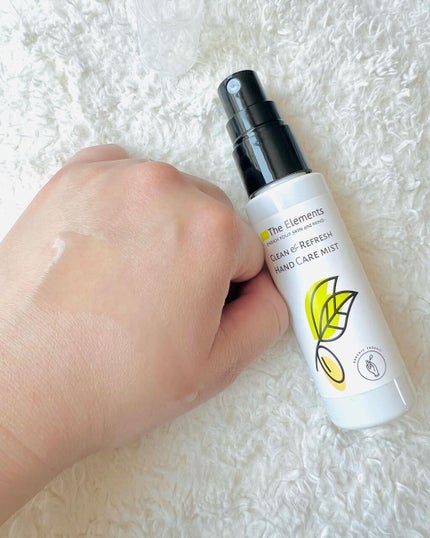 Clean & Refresh Hand Care Mist/The Elements/ハンドクリームを使ったクチコミ(3枚目)