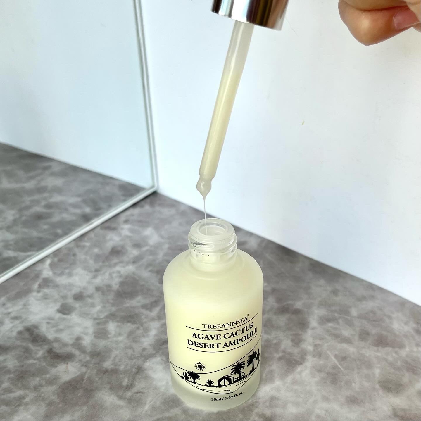 アガベ カクタス デザート アンプル/ツリーアンシー/美容液を使ったクチコミ（3枚目）