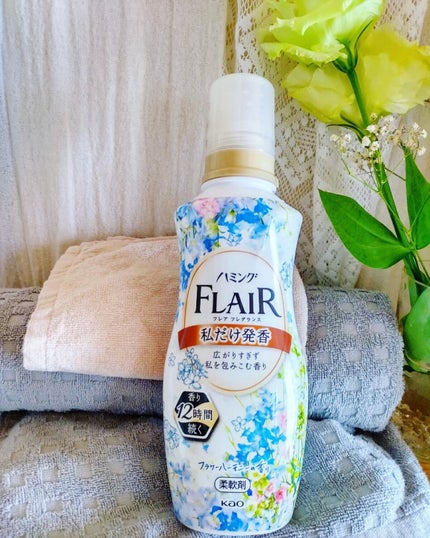 ハミング フレア フレグランス フラワーハーモニーの香り/ハミングフレア/柔軟剤を使ったクチコミ(1枚目)