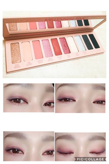 Melt Cosmetics MODERN LOVE COLLECTION ミレニアルピンクスパレットのクチコミ「                    💗💗💗【melt cosmetics】💗💗💗
    .....」（3枚目）