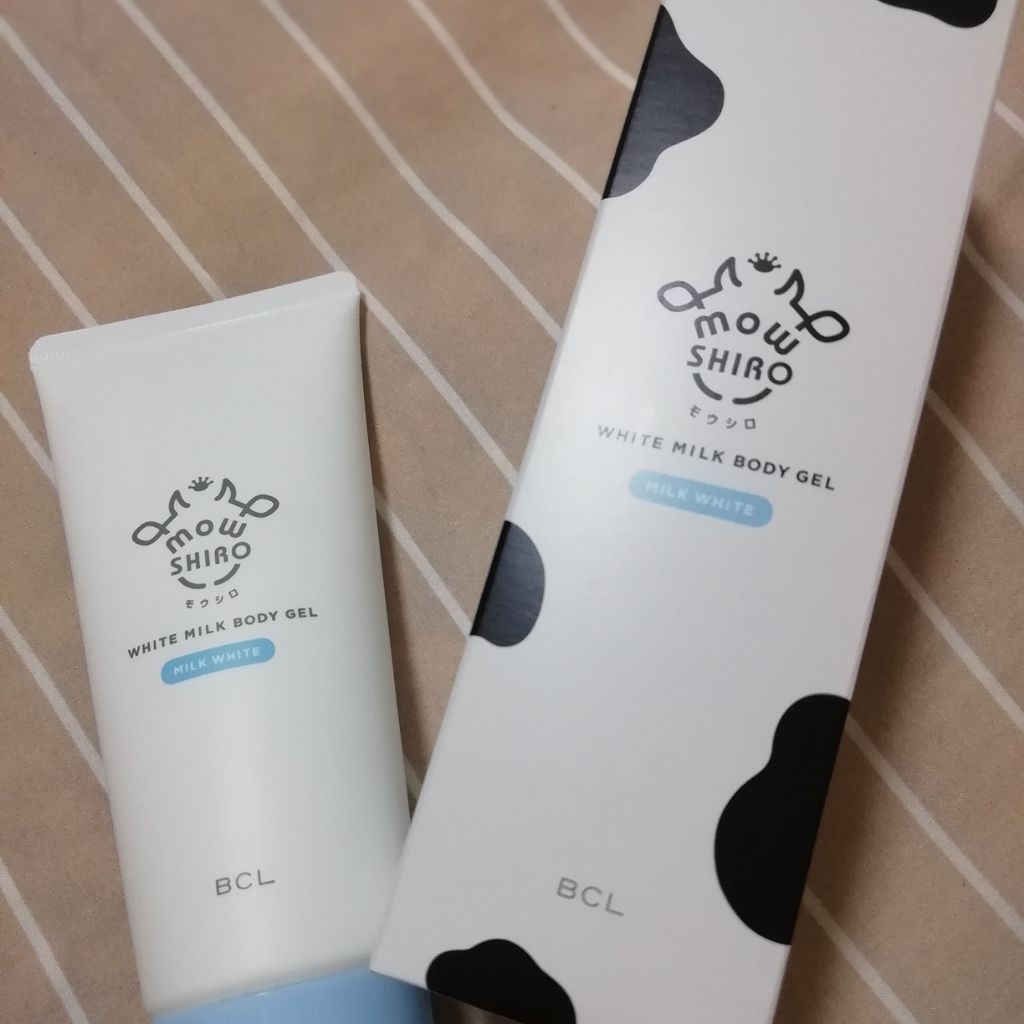 トーンアップボディジェル   ミルクホワイト/モウシロ/化粧下地を使ったクチコミ（1枚目）