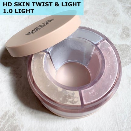 HDスキン ツイストライト/MAKE UP FOR EVER/ルースパウダーを使ったクチコミ(2枚目)