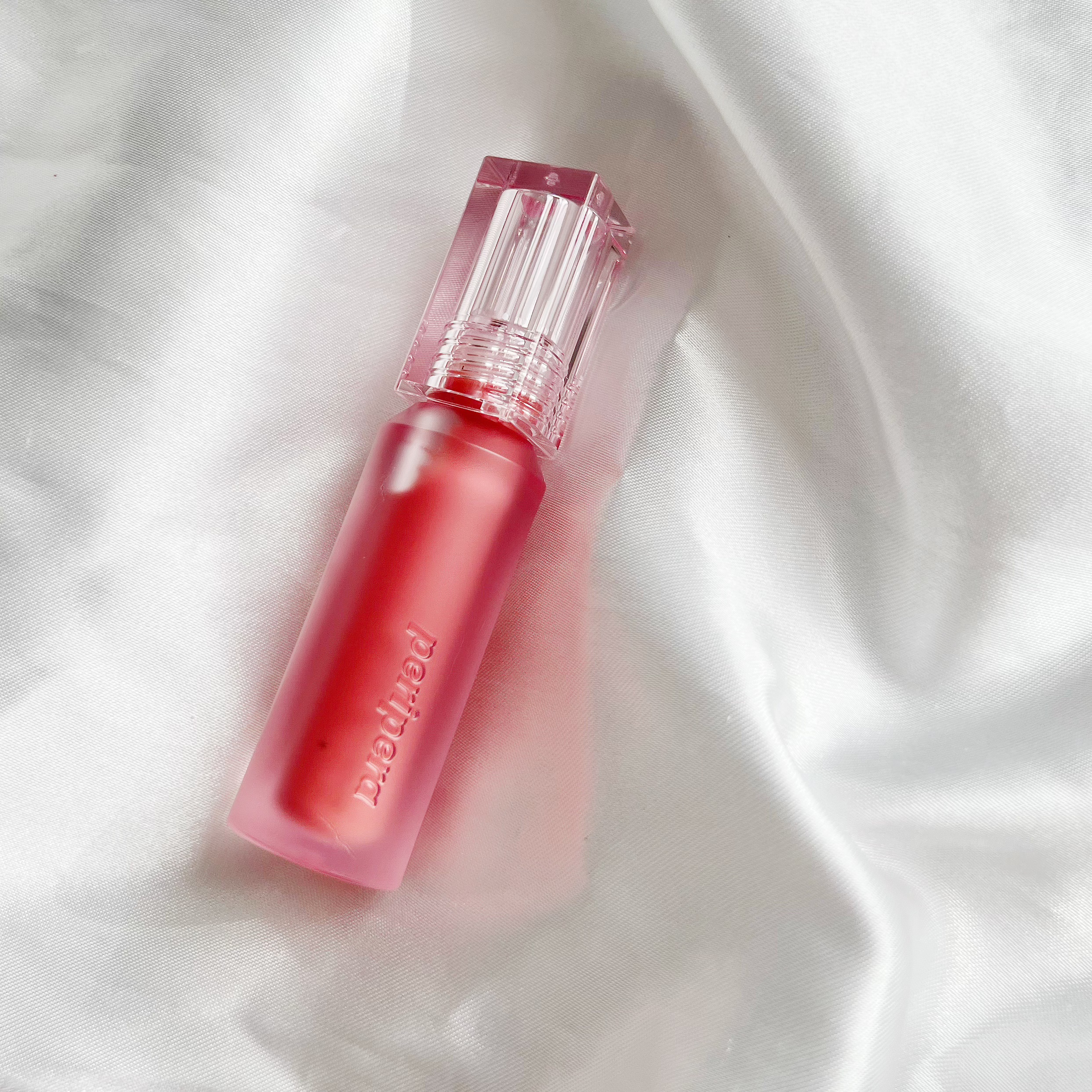 ウォーター ベアー ティント 02 ユニバーサル コーラル(UNIVERSAL CORAL)/PERIPERA/リップティントを使ったクチコミ（2枚目）