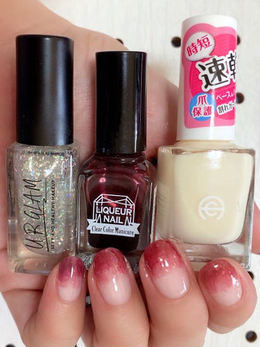 UR GLAM　COLOR NAIL SELECTION CL1＜グリッターカラー＞/U R GLAM/マニキュアの画像