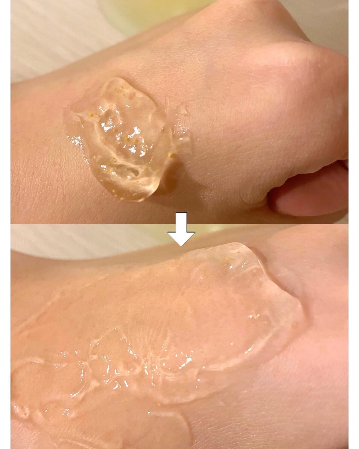 ハニーオールインワンゲル/roseach/オールインワン化粧品を使ったクチコミ(2枚目)