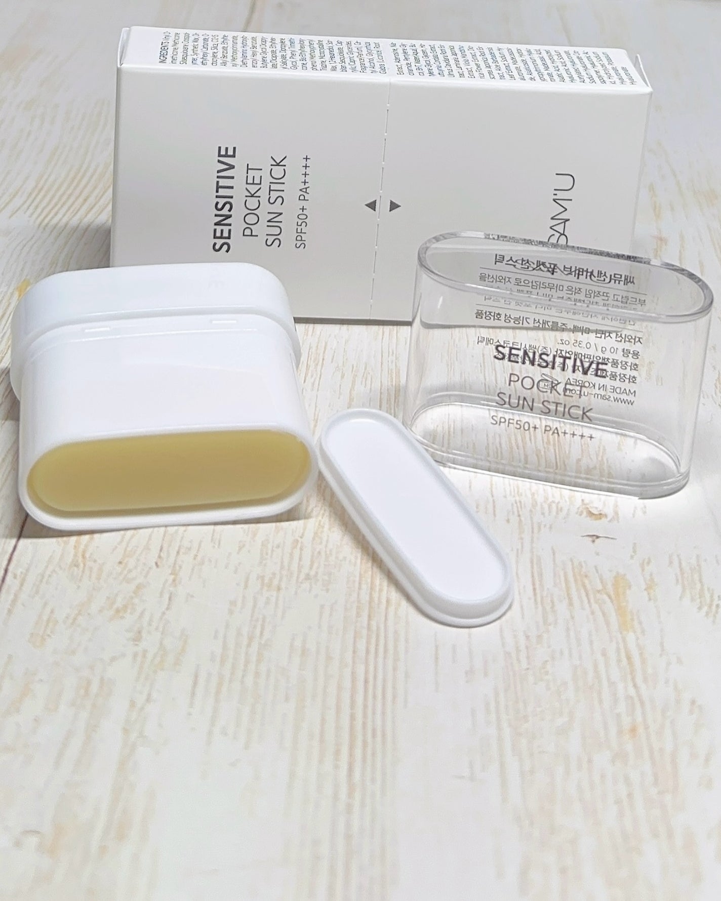 センシティブポケットサンスティック/SAM'U/日焼け止めスティックを使ったクチコミ(5枚目)