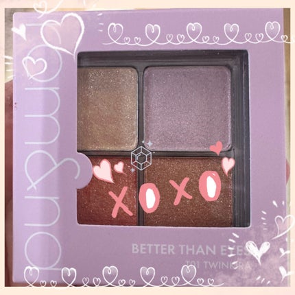 ベターザンアイズ/rom&nd/アイシャドウパレットを使ったクチコミ(1枚目)