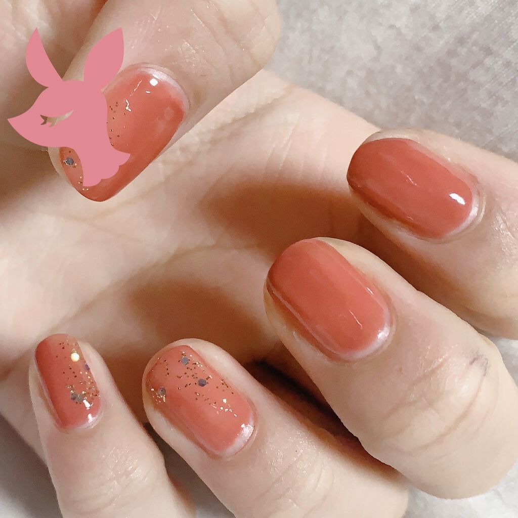 グロッシーコート/スキューズミー/オールインワンネイルを使ったクチコミ（1枚目）