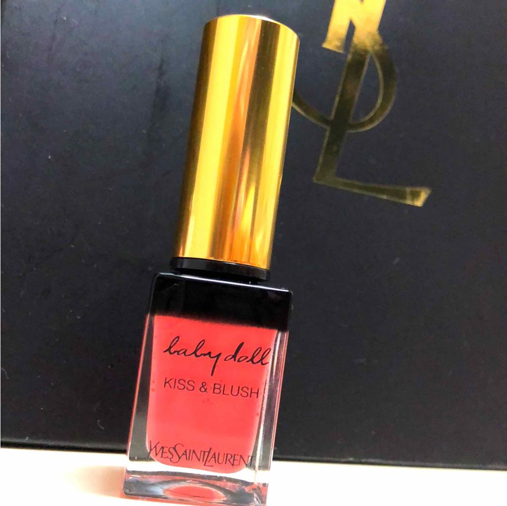 ベビードール キッス＆ブラッシュ/YVES SAINT LAURENT BEAUTE/ジェル・クリームチークを使ったクチコミ（1枚目）