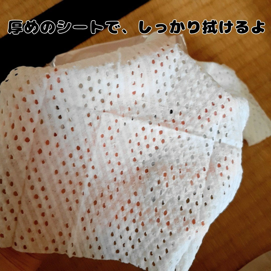 メリット ドライシャンプーシート すっきり爽快タイプ/メリット/ドライシャンプーを使ったクチコミ(4枚目)