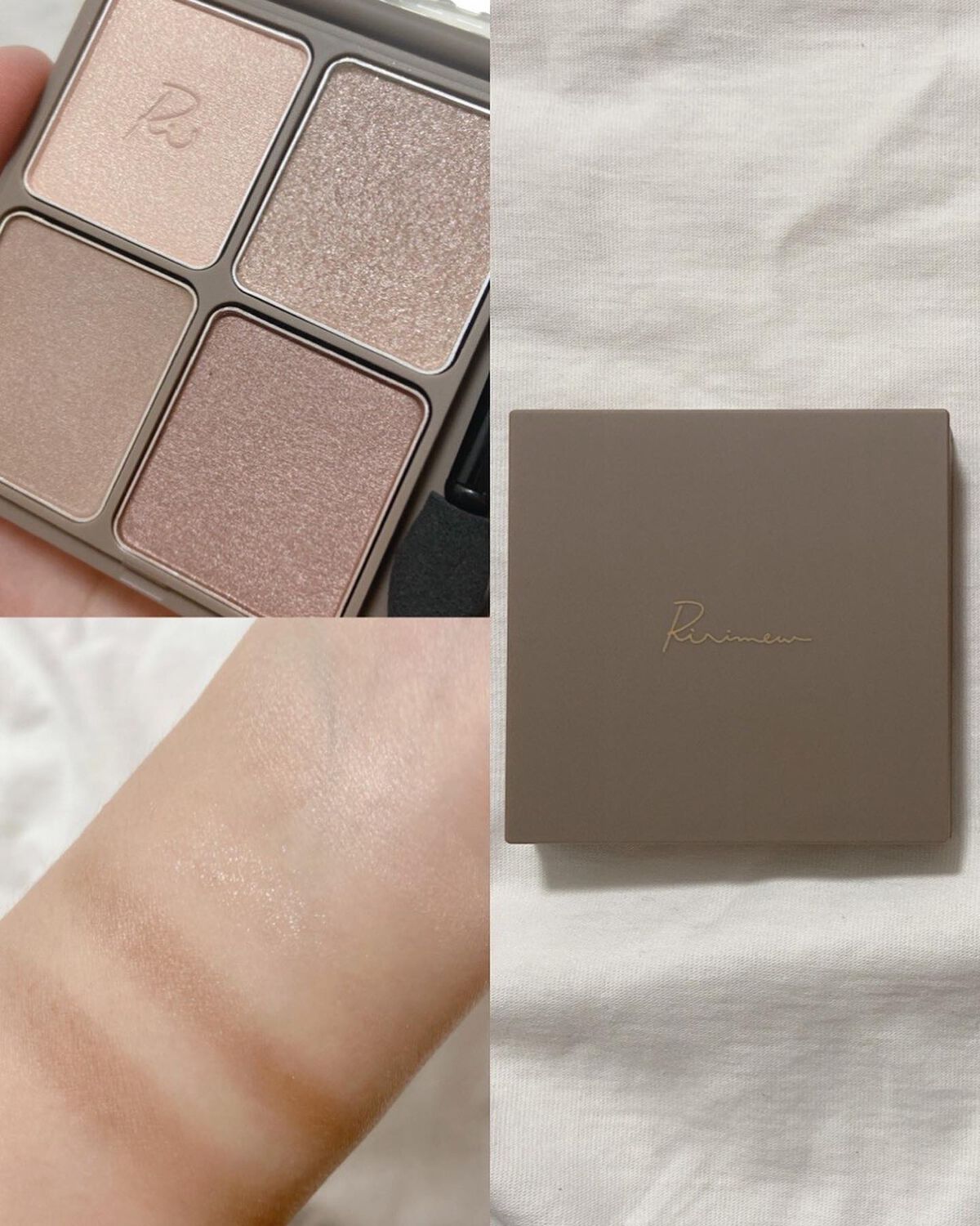 インザミラーアイパレット/Ririmew/アイシャドウパレットを使ったクチコミ(5枚目)