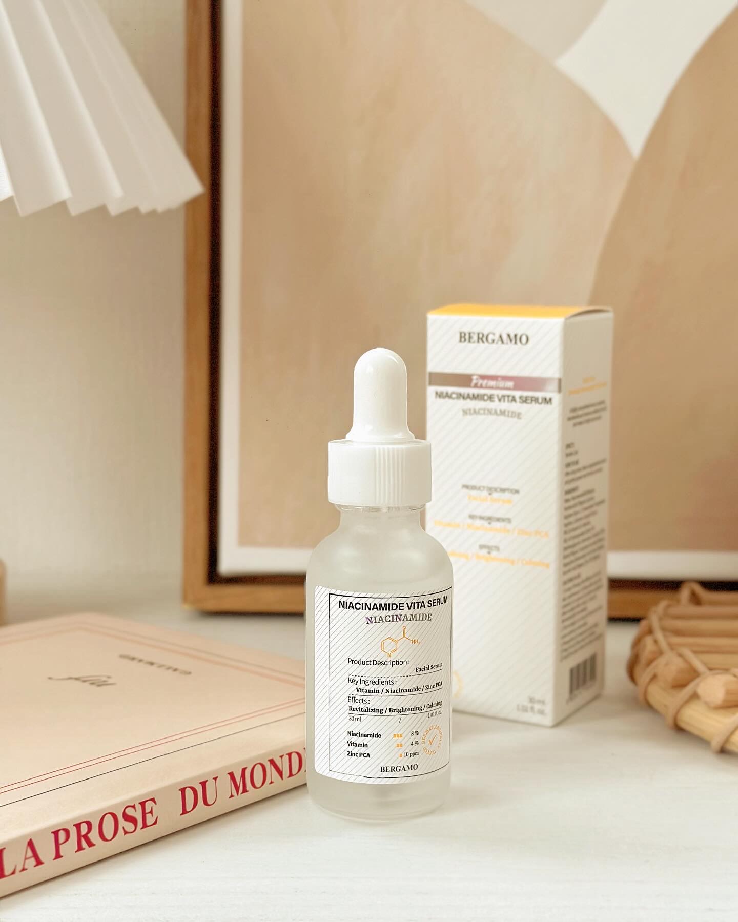 プレミアムナイアシンアミドビタセラム/BERGAMO /美容液を使ったクチコミ（2枚目）