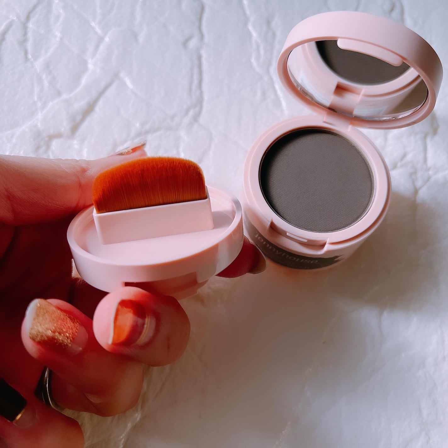 セルフアップヘアラインブラシ/jenny house/ヘアカラーを使ったクチコミ(3枚目)