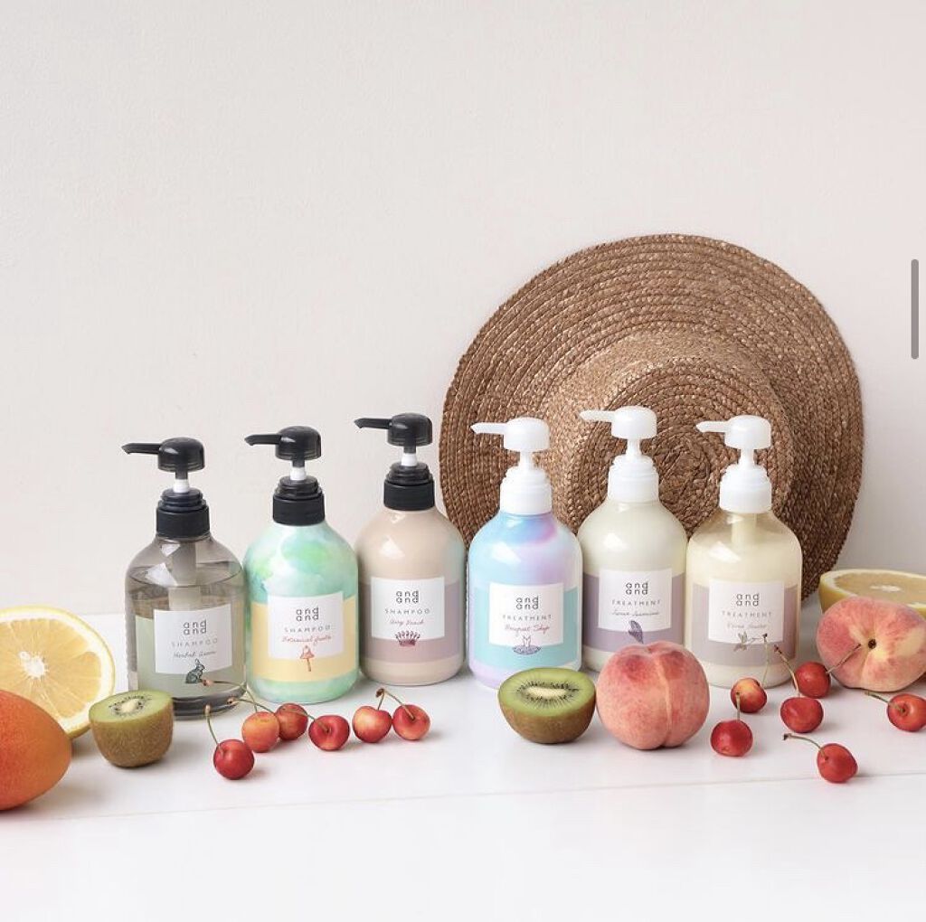 ゆったりと エアリーピーチの香り シャンプー/and and/市販シャンプーを使ったクチコミ（2枚目）