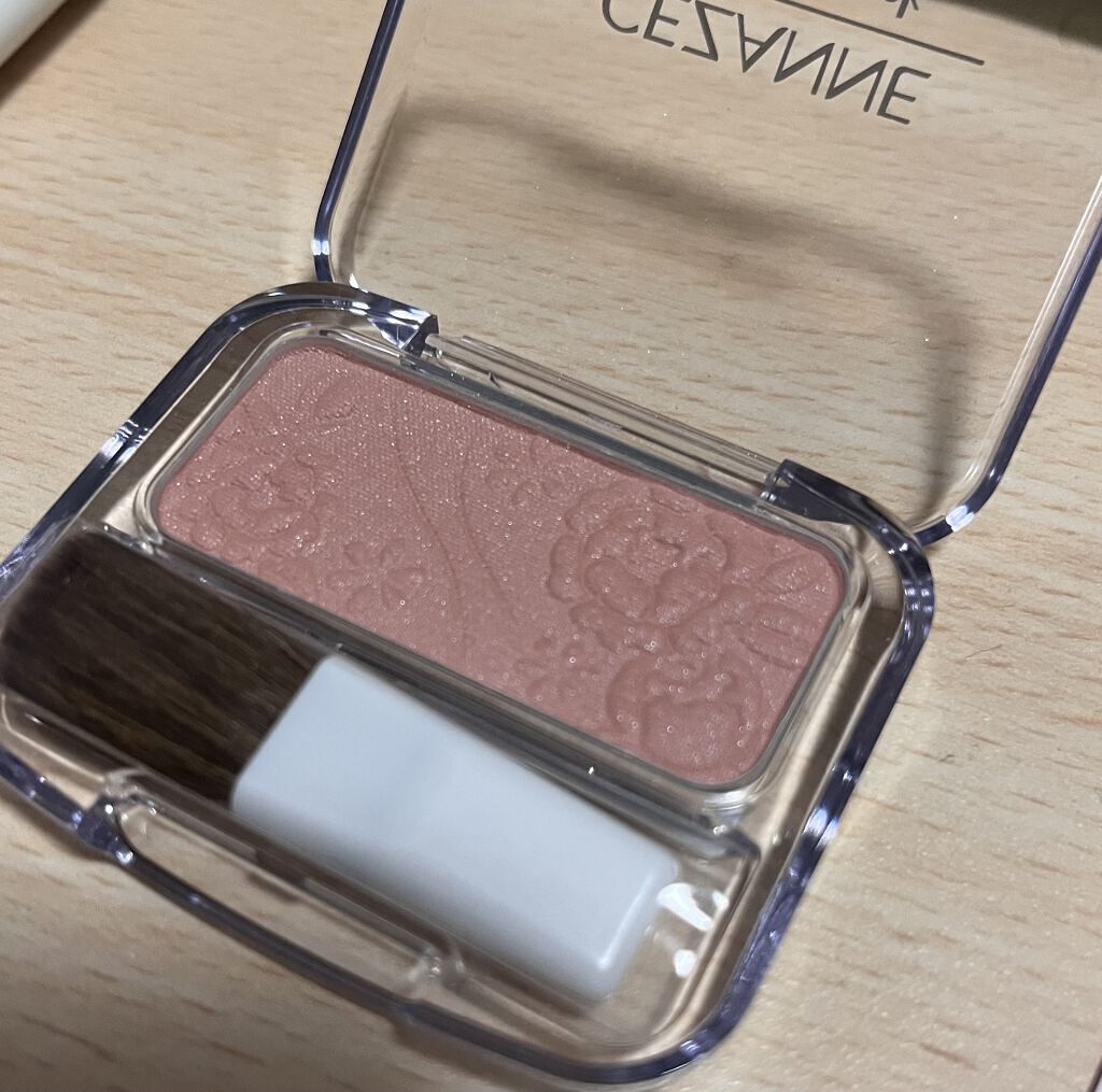 ナチュラル チークN/CEZANNE/パウダーチークを使ったクチコミ（2枚目）