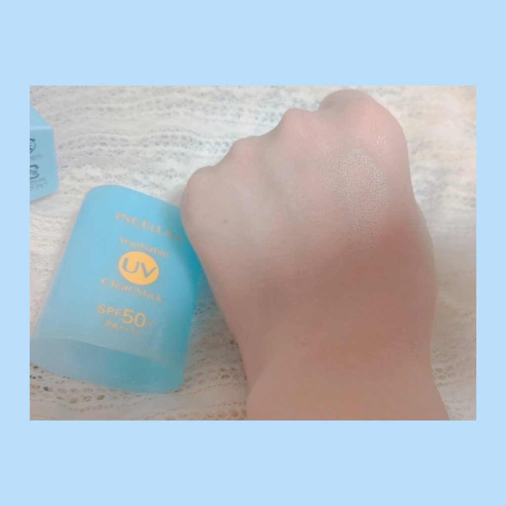 ウォッシャブル UV クリアスティック/CEPYNUS MORE(セピナス モア)/日焼け止めスティックを使ったクチコミ（2枚目）