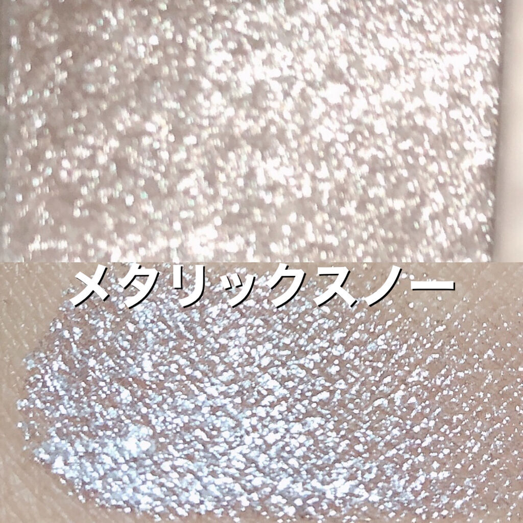 麻雀アイシャドウ 冬【フユ】メタリリックスノー/和粧/単色アイシャドウを使ったクチコミ（2枚目）