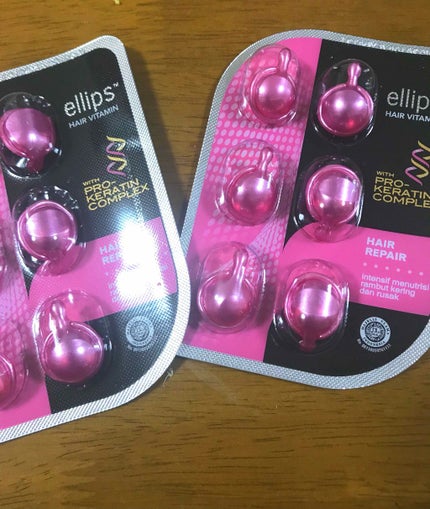 ヘアーオイル【トリートメント】/ellips/ヘアオイルを使ったクチコミ(1枚目)