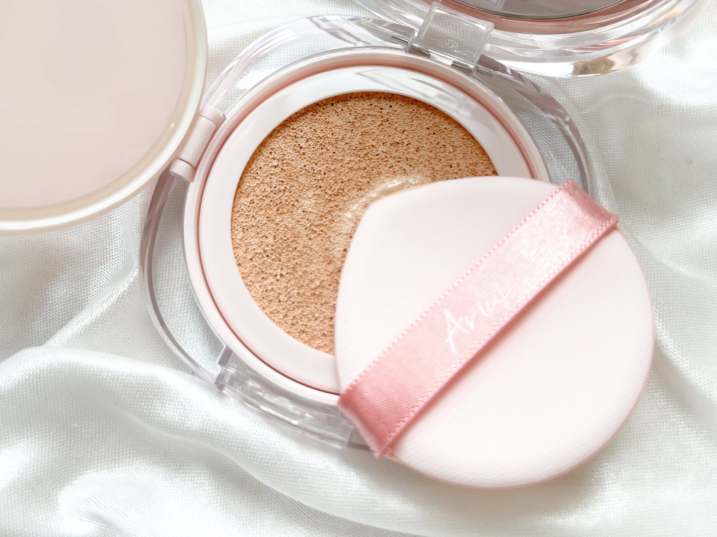 アリウル インクフェザーカバーラスティングクッション/Ariul/クッションファンデーションを使ったクチコミ(2枚目)