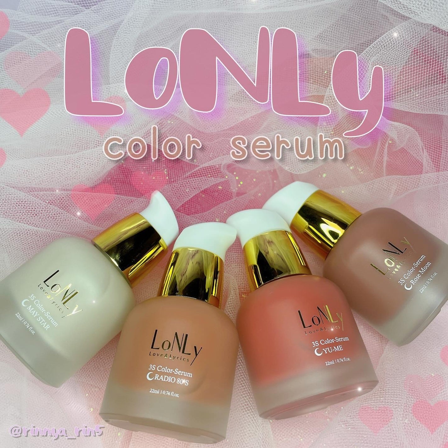 3S カラーセラム/LoNLy /リキッドチークを使ったクチコミ(1枚目)