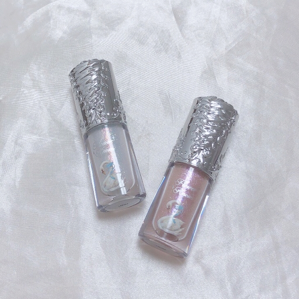 フラワーノーズ スワンバレエシリーズ リキッドアイシャドウ/FlowerKnows/リキッドアイシャドウを使ったクチコミ（3枚目）